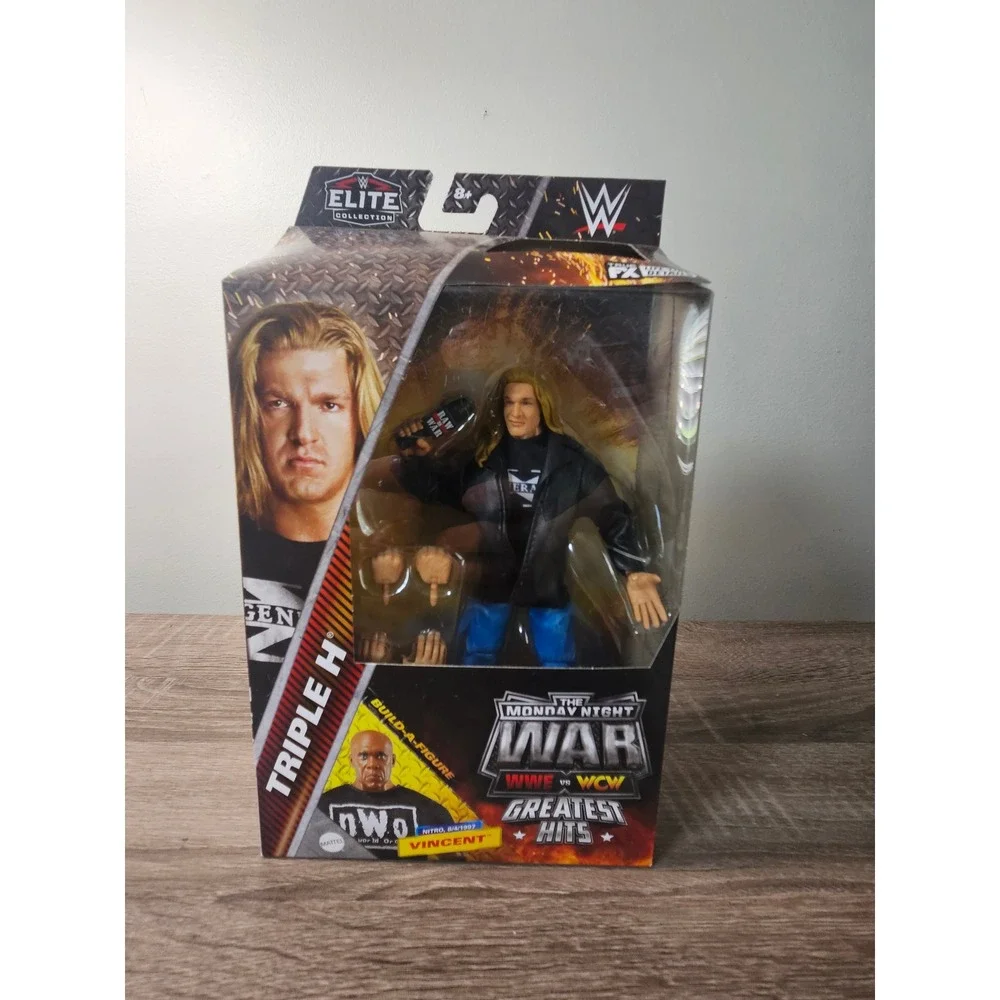 WWE Elite Greatest Hits Triple H Monday Night War Action Figure Mattel DX 1998